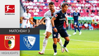 FC Augsburg  VfL Bochum 22  Highlights  Matchday 3 – Bundesliga 202324 [upl. by Errol]