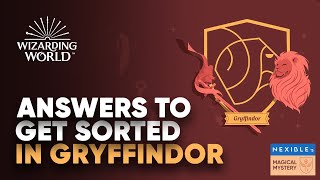 How to get Gryffindor on WizardingWorldHogwarts Legacy  Answers to all Questions [upl. by Roxanne]