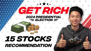 Top Stocks to Buy if Trump or Harris Wins in 2024 Election [upl. by Nomolos188]