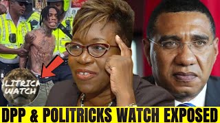 Sir P From Politricks Watch DPP Paula Llewellyn EXPOSED Andrew Holness Use Police Kraff Arrested [upl. by Dodds]