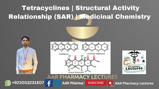 Tetracyclines  Structural Activity Relationship SAR  Medicinal Chemistry [upl. by Oleg]