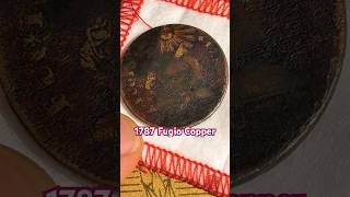 Fugio Copper 1787First Coin Issued by the United States americanhistory antiquecoin coincopper [upl. by Malita]