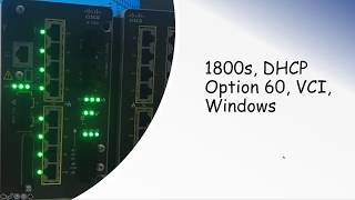 Windows server option 60 used to provide option 43 for 1800 sensors and access points [upl. by Ailem212]