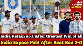 India Exposed Pak Lost Vs BAN 20  India Retain no1 After Greatest Win of all Time in History [upl. by Tamara]