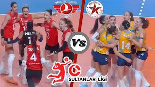 Türk Hava Yolları Vs Kuzeyboru Volleyball Highlights Womens Sultanlar Ligi 19102024 [upl. by Yllah724]