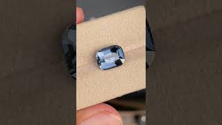 NATURAL GRAYISH BLUE SPINEL gemstone spinel grayishbluespinel cgt [upl. by Limbert]