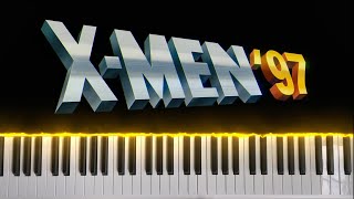 XMen 97  Intro Theme Piano Cover [upl. by Laeria]