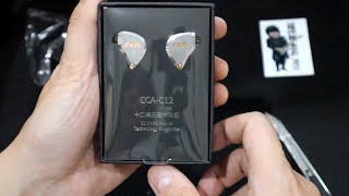 แกะกล่อง Unbox CCA C12 หูฟัง 12 Drivers [upl. by Anialem]