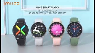 4599 IMILAB KW66 Waterproof Smart Watch [upl. by Sosthenna]