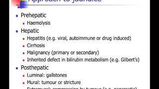 Gastroenterology  jaundice and LFTs [upl. by Bahe66]