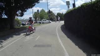 Orange Line Bike Path Sepulveda to Van Nuys [upl. by Galven]