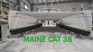 Maine Cat 38 Catamaran Overview with Scott Rocknak [upl. by Alomeda]