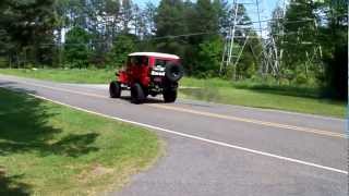 4bt FJ40 test drive [upl. by Ahsatsan]