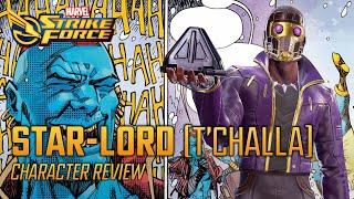 StarLord TChalla  Character Review  MARVEL Strike Force [upl. by Bette-Ann]