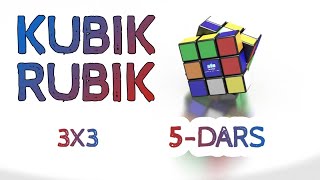 Kubik rubik 3x3 formula  5dars [upl. by Hbaruas231]