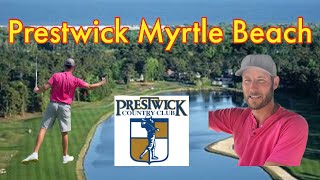 Prestwick Myrtle Beach Full 18 Holes Minimal Fluff [upl. by Ehud101]