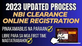 PAANO KUMUHA NG NBI CLEARANCE NGAYONG 2023  NBI ONLINE APPLICATION  NBI ONLINE APPOINTMENT [upl. by Orford]