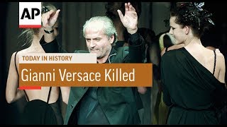 Gianni Versace Killed  1997  Today In History  15 July 17 [upl. by Elleoj]