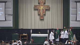 Holy Mass at Franciscan University [upl. by Eenaj]