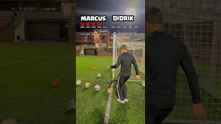 10 BALL CURVE CHALLENGE ⚽️  shorts football [upl. by Goerke]