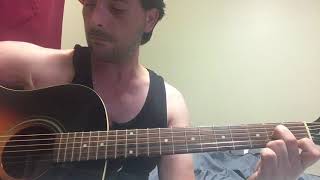 Godsmack quotAsleepquot acoustic guitar lesson [upl. by Eralcyram]