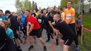 Blodomloppet i Umeå 2016 rototilt [upl. by Strephon447]