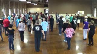 CABALLERO Line Dance Ira Weisburd Benicia California 2016 [upl. by Alyam]