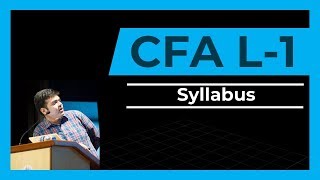 CFA Level 1  What to study for CFA – Syllabus [upl. by Atokad]