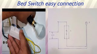 Bed Switch connection 😊 करने का आसान तरीका👈⚡ आज ही सीखे सरल भाषा में💐😊😊 [upl. by Flynn]