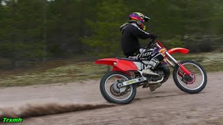 Honda CR250 1995  Sand Pit Riding 2024 [upl. by Raye152]