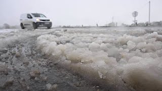 Automobilistes bloqués trains supprimés coupures délectricité… Le point sur la tempête Caetano [upl. by Ttergram857]