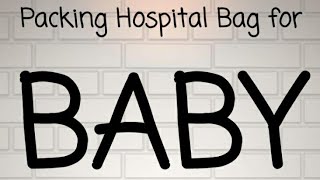 PACKING HOSPITAL BAG August 92023 VLOG [upl. by Wayland]