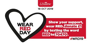 Wear Red Day 2019  USDAW [upl. by Smaj746]