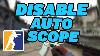 CS2 AutoScope How to turn it off [upl. by Aistek826]