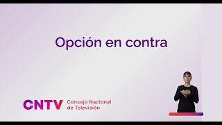 Franja Plebiscito Constitucional Opción en contra 20112023 [upl. by Yole980]