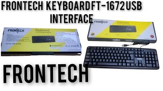 Frontech keyboard FT1672 USB Interface [upl. by Mor]