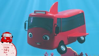 Buster In The Ocean  Red Buster  Bus Cartoon  Fun Kids Cartoon Video [upl. by Adai684]