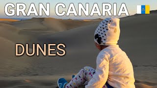 Gran Canarias dunes and caribbean beach Amadores [upl. by Sibel]