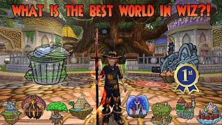 Wizard101 What is the BEST World World Ranking [upl. by Pappas45]