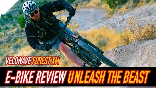 Unleash The Beast  Velowave Forest XM emountain bike review [upl. by Siwel]