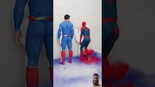 💨 Competition spiderman batmanvsironman funny batmanvsuperman comedy batmanvssuperman marvel [upl. by Detta343]