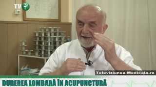 Durerea lombara in acupunctura [upl. by Ahsienet]