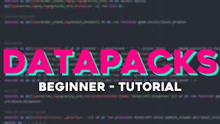 DATAPACKS Grundlagen Tutorial für Einsteiger [upl. by Berner]