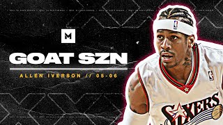 Allen Iverson’s INSANE 33ppg Season 200506 Highlights  GOAT SZN [upl. by Madson]