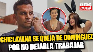 Domínguez se reencuentra con Alexa Samamé y pide que la bajen de escenario “Habló con el dueño” [upl. by Cott809]