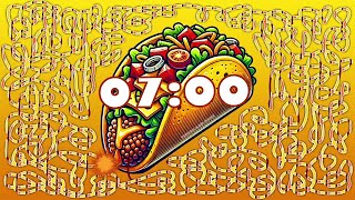 7 Minute taco 🌮 bomb 💣 timer [upl. by Treva]