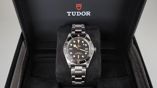 Tudor Black Bay 58 Black  Unboxing and First impressions [upl. by Vere740]