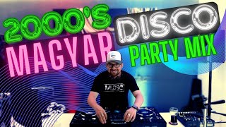 Retro 2000s Magyar Disco Party Mix 🇭🇺😍 Nagy pörgés lesz 🔉 [upl. by Mitzie]