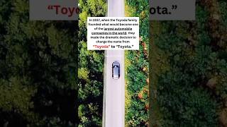 From ‘Toyoda’ to ‘Toyota’ The Name Change That Drove a Brand Forward toyotasucceed numerologist [upl. by Devina]