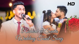 Wedding Toast Song by Ramson Cardoso  Richard amp Senita  28th Nov 2021 [upl. by Adaurd910]